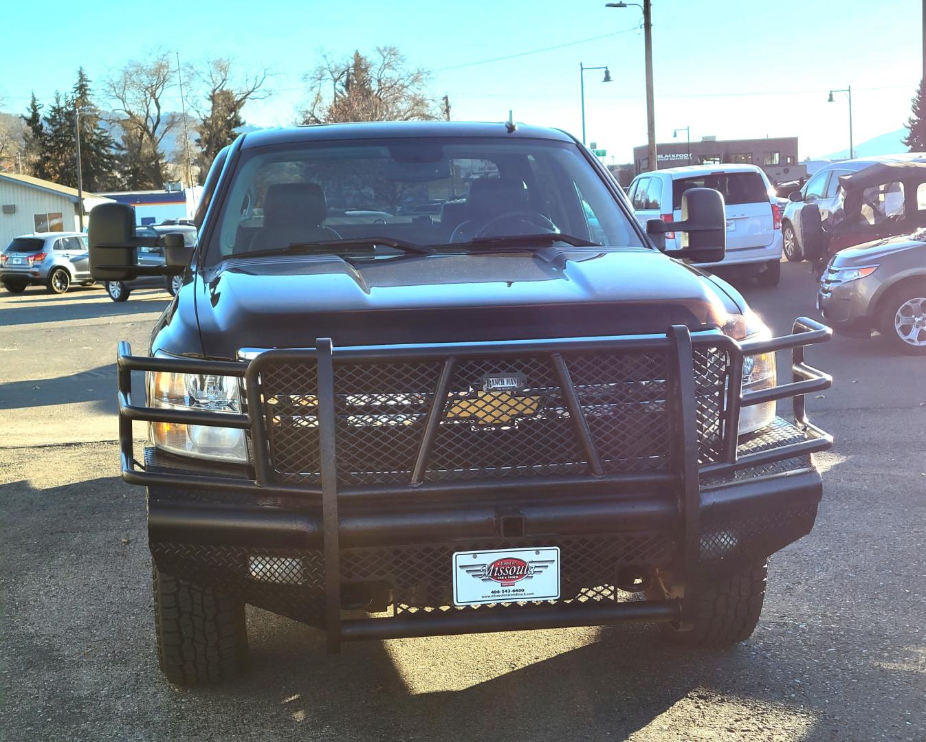 2014 Black /Black Chevrolet Silverado 2500HD LTZ (1GC1KYE87EF) with an 6.6L Duramax V8 engine, Allison Automatic transmission, located at 450 N Russell, Missoula, MT, 59801, (406) 543-6600, 46.874496, -114.017433 - Beast of a Truck. 1 Owner. Duramax Diesel. Allison Transmission. 4 Wheel Drive. Crewcab. Longbox. Power Sunroof. Running Boards. Air. Cruise. Tilt. Power Leather Seats. Heats Seats. Dual Climate Control. Tonneau Cover. Gooseneck Ball. Like NEW Tires. - Photo#2